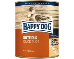 Happy Dog Ente Pur - eendenvlees - 6x800g