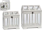 Game / Set Gift Decor 2 Parts 24 X 40 X 33 Cm