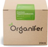 Premium Kippenmestkorrels (20Kg voor 100m2) Organifer
