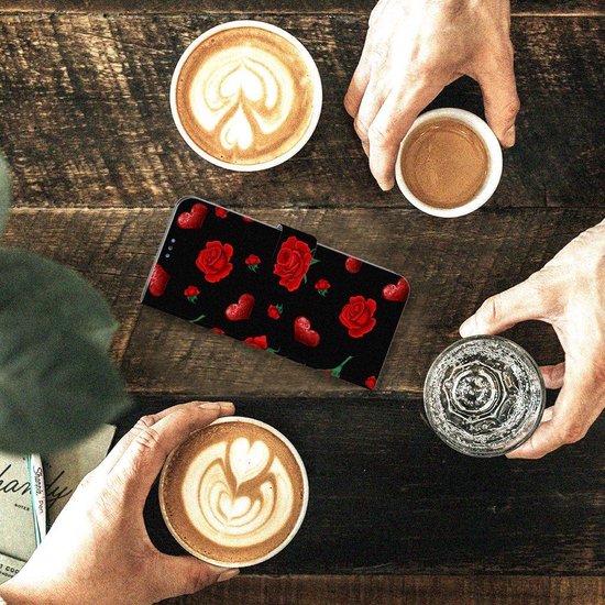 Coque avec pour Motorola G8 Power Lite Portefeuille Cadeaux Saint Valentin