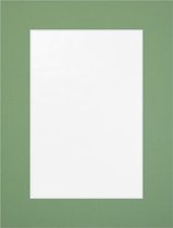 Passe Partout Groen - 40 x 60 cm - Uitsnede: 29 x 44 cm - Per 5 Stuks