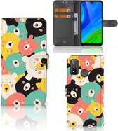 Wallet Bookcase Huawei P Smart 2020 Telefoonhoesje Bears