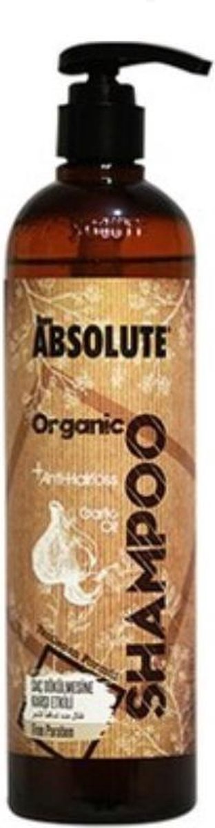 Nano Absolute© | Anti-Hairloss | Garlic Oil Shampoo | Organisch| Knofloof Olie Shampoo | 750 ML