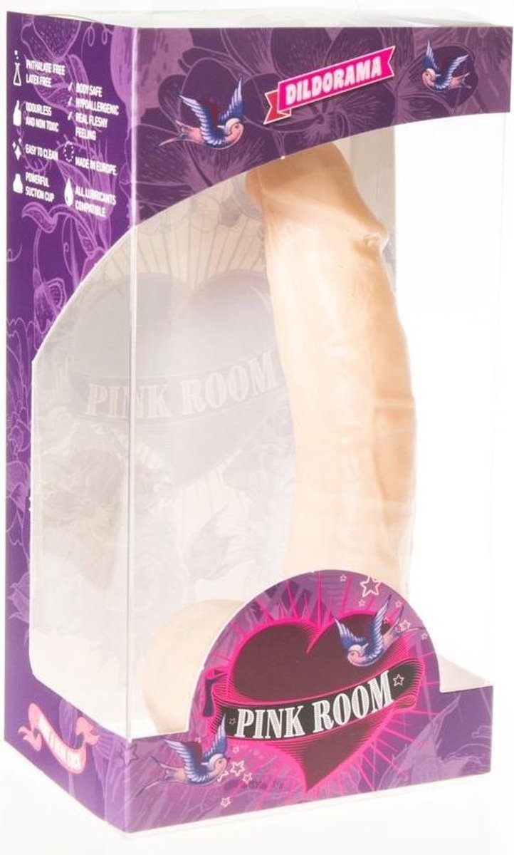 PINK ROOM | Pink Room Connor Realistic Dildo Flesh 16 Cm