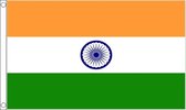 Vlag India  90x150cm