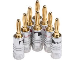 Nakamichi Banaanplug 4 stuks