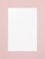 Passe Partout Baby Roze - 40 x 40 cm - Uitsnede: 29 x 29 cm - Per 5 Stuks