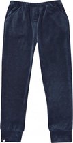 HEBE - velvet joggingbroek - navy - Maat 98/104