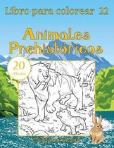 Libro para colorear Animales Prehistoricos