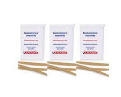 Lactona Intersticks - Tandenstokers - 3 x 100 stuks - Voordeelverpakking