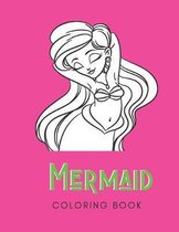 Mermaid Coloring Book: For Adult Women - 30 Pages - Paperback - Made In USA - 8.5x11 Size