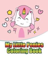 my little ponies coloring book