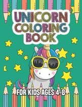 Unicorn Coloring Book for Kids Ages 4-8: Cute Princess Unicorns Gifts for Girls Kids on Birthday or for have fun