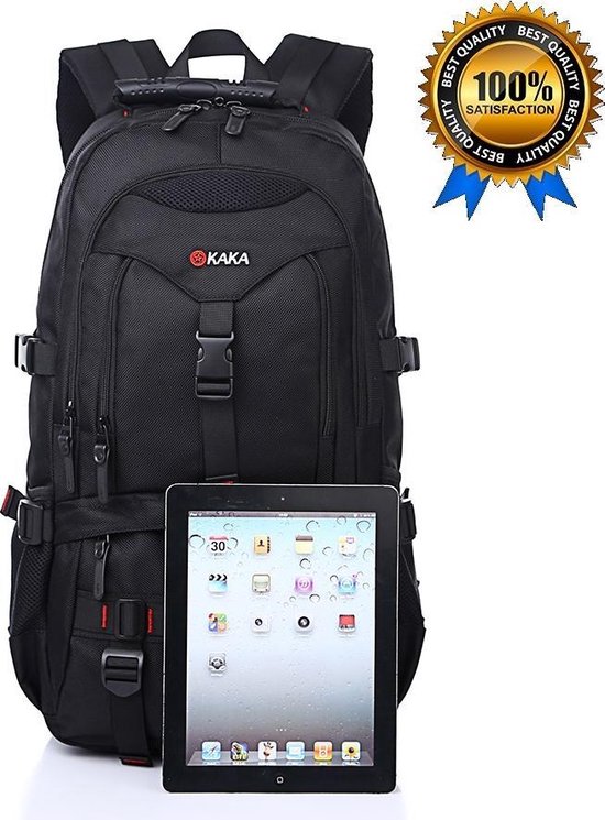 Kaka Designer XL - backpack laptop rugzak inch - - schooltas - | bol.com