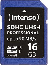 Intenso flashgeheugens 16GB SDHC