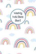 Weekly Kids Chore Chart: Daily and Weekly Responsibility Tracker for Children With Coloring Section