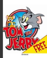 Notebook: Cartoon Tom and Jerry Soft Glossy Cover Graph Paper Pages Book 7.5 x 9.25 Inches 110 Pages