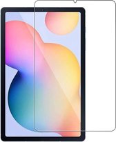 Shop4 - Samsung Galaxy Tab S6 Lite Screenprotector / Tab S6 Lite 2022 Screenprotector - Gehard Glas Transparant