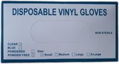 Vinyl wegwerp handschoenen 100 stuks maat S