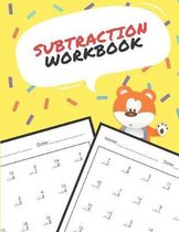 Subtraction Workbook: One Page A Day Math Single and Double Digit Subtraction Problem Workbook for Prek to 1st Grade Students