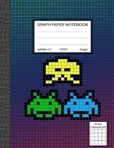 Quad Ruled Graph Paper Notebook, 4 Squares Per Inch