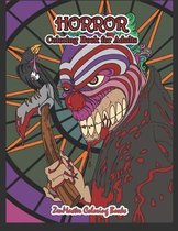 Horror Coloring Book for Adults