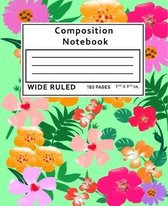 Composition Notebook Wide Ruled