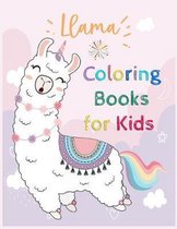 Llama Coloring Books for Kids