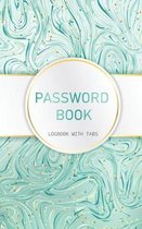 Password Book Logbook with Tabs