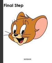 Notebook: Cartoon Tom and Jerry Soft Glossy Cover Graph Paper Pages Book 7.5 x 9.25 Inches 110 Pages