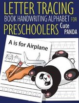 Letter Tracing Book Handwriting Alphabet for Preschoolers Cute PANDA