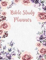 Bible Study Planner: Daily Scripture Journal with Prompt Questions