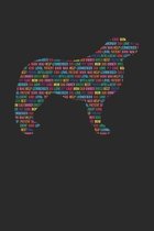 Leonberger Journal - Leonberger Notebook 'Word Cloud' - Gift for Leonberger Lovers: Unruled Blank Journey Diary, 110 page, Lined, 6x9 (15.2 x 22.9 cm)