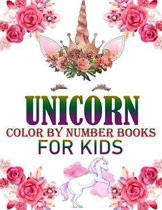 Unicorn Color By Number Books For Kids