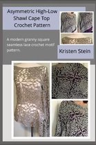 Asymmetric High-Low Shawl Cape Top Crochet Pattern