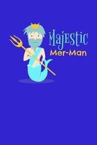 Majestic Mer Man: Fishing Logbook Journal