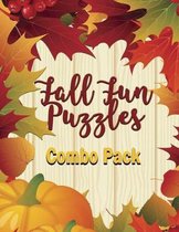 Fall Fun Puzzles Combo Pack: 164 Total Sudoku, Sudoku-X and Word Search! Medium to Hard Difficulty Level