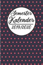 Semester Kalender 2019 / 2020: Semesterplaner 2019 2020 - Studienplaner A5, Semesterkalender, Timer, Uni Planer