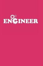 Engineer: Das handliche leere dot grid Notizbuch f�r Ingenieure - 120 Seiten in ca. A5 Softcover - Perfekt als Tagbuch f�r die S