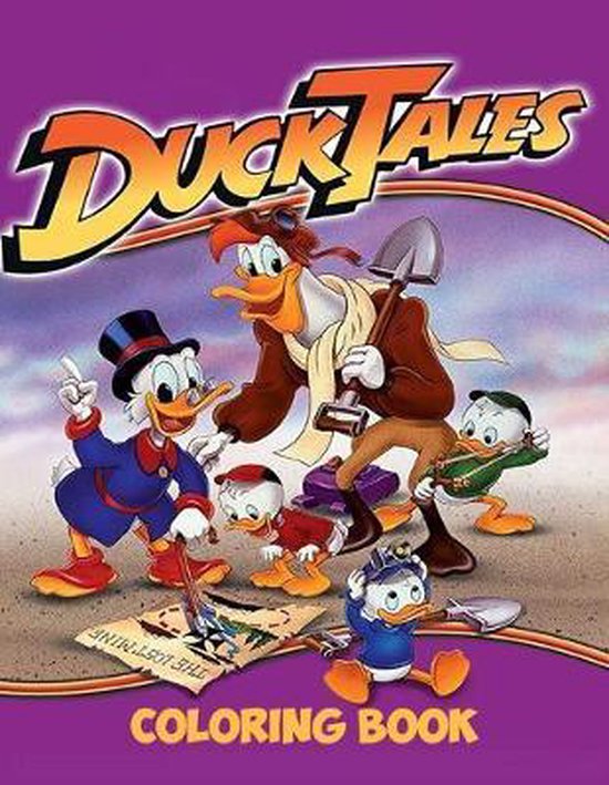 Duck Tales Coloring Book, Juliana Orneo 9781986705189 Boeken