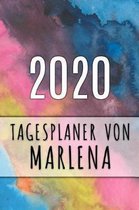 2020 Tagesplaner von Marlena: Personalisierter Kalender f�r 2020 mit deinem Vornamen