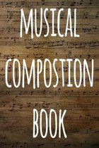 Musical Composition Book