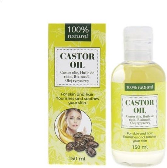 Castorolie 100% Natural - Voor Huid en Haar - 150 ML - 100% natuurlijk  Castor Oil | bol.com