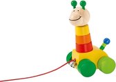 Selecta Spielzeug Trekfiguur Giraffe Collino 18 Cm Hout