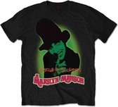 Marilyn Manson Heren Tshirt -2XL- Smells Like Children Zwart