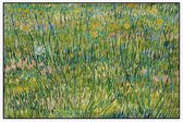Grasgrond, Vincent van Gogh - Foto op Akoestisch paneel - 120 x 80 cm