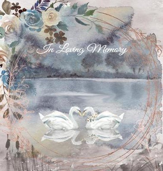 Funeral Guest Book, "In Loving Memory", Memorial Guest Book, ... - cover