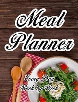 Meal Planner: Very large practical planner - With shopping list - Book for 52 weeks - Beautiful high gloss cover - Huge 8,5 x 11''