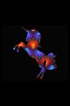 Red And Blue Unicorn: Blood Pressure Logbook