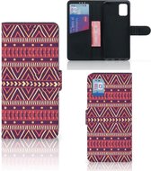 GSM Hoesje Geschikt voor Samsung Galaxy A31 Bookcase Aztec Purple